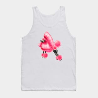 Pink Poodle Tank Top